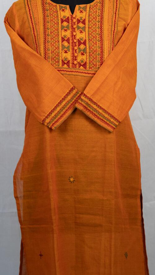 Lambani hand-embroidered readymade Kurti