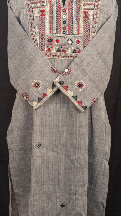 Lambani hand-embroidered readymade Kurti