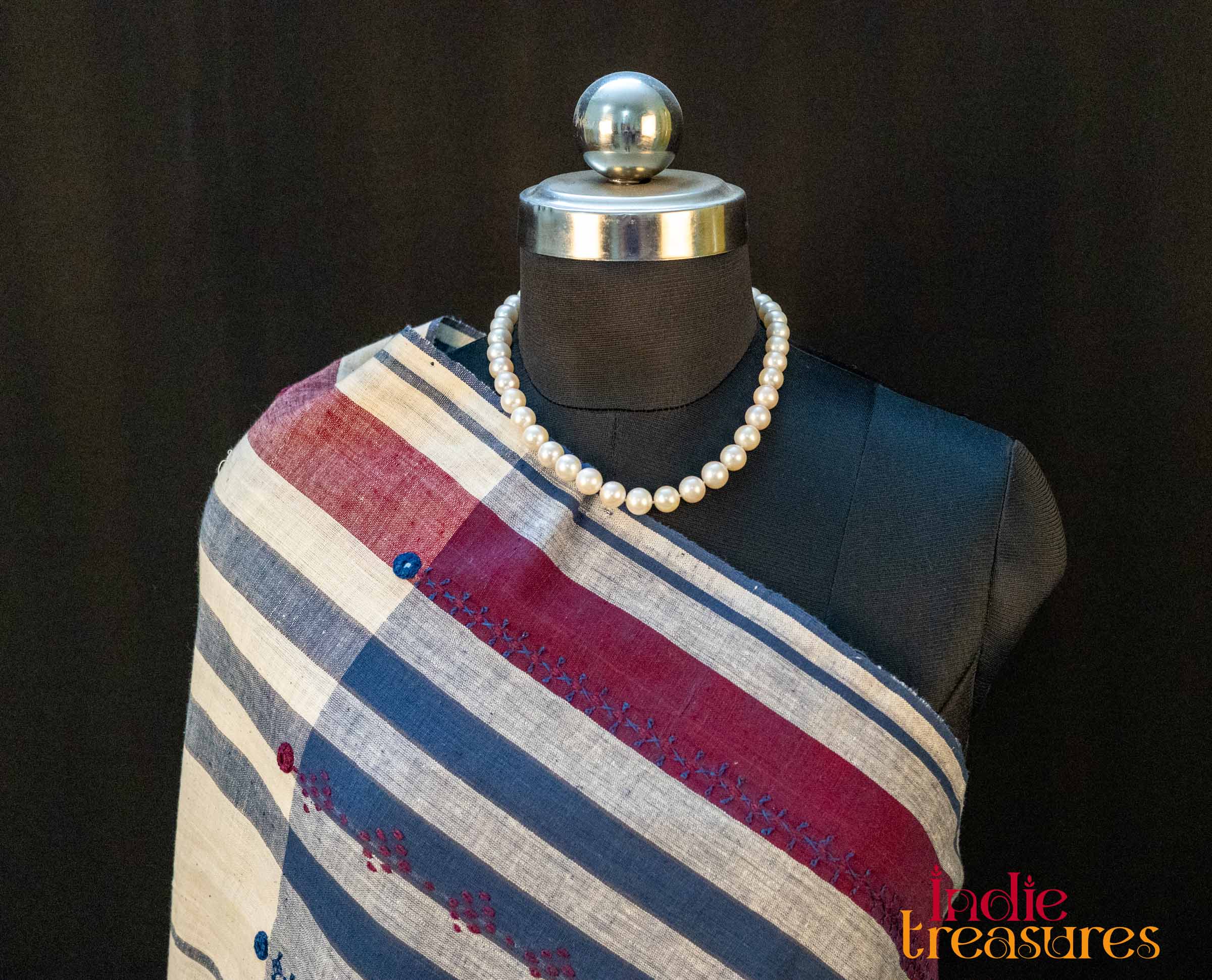 Khadi Cotton with Lambani Embroidery - Image 5