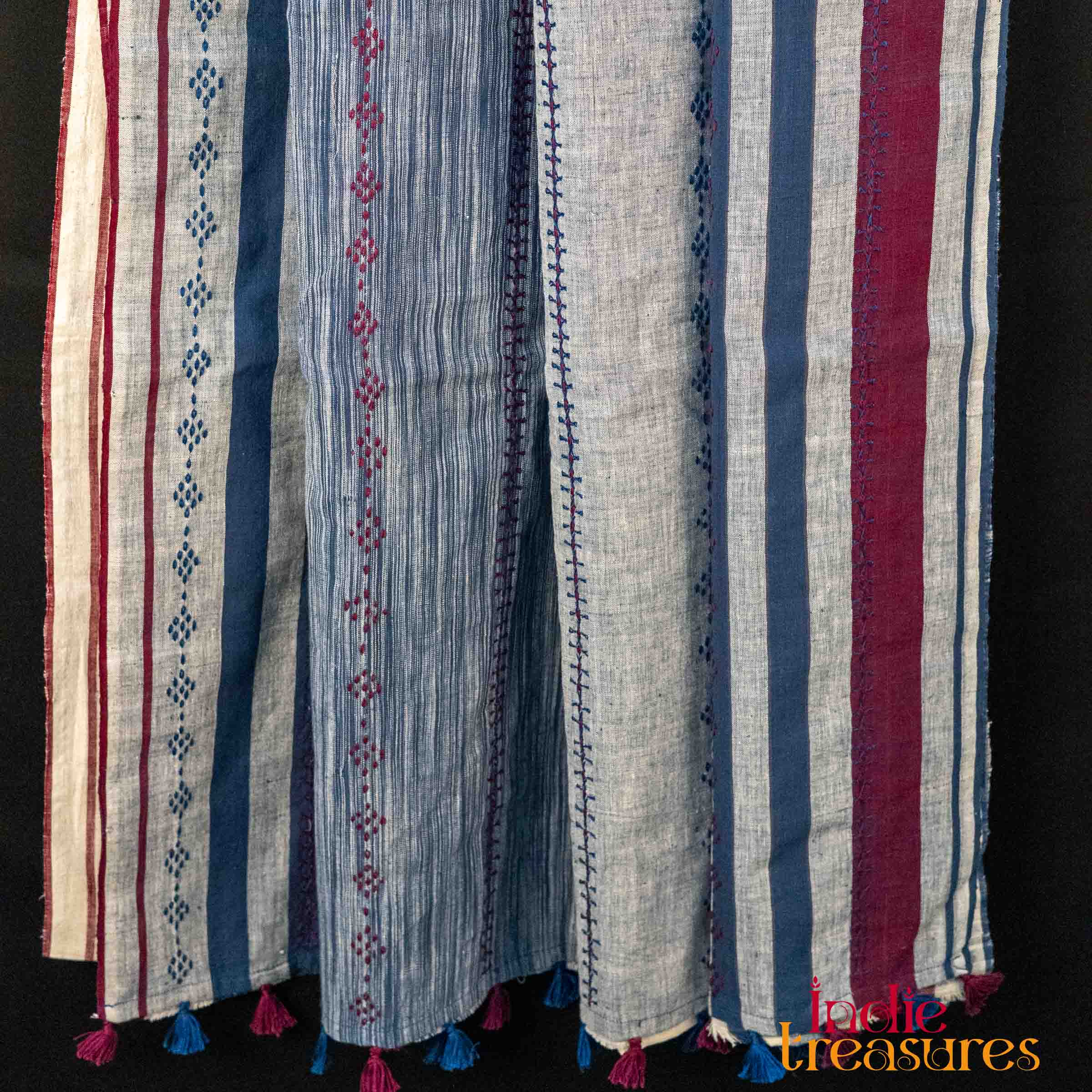 Khadi Cotton with Lambani Embroidery - Image 6