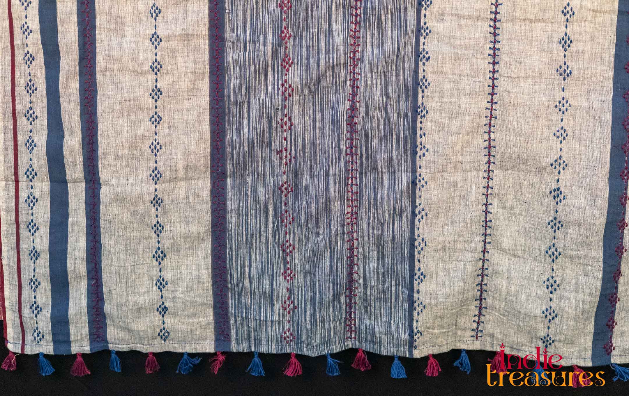 Khadi Cotton with Lambani Embroidery - Image 2