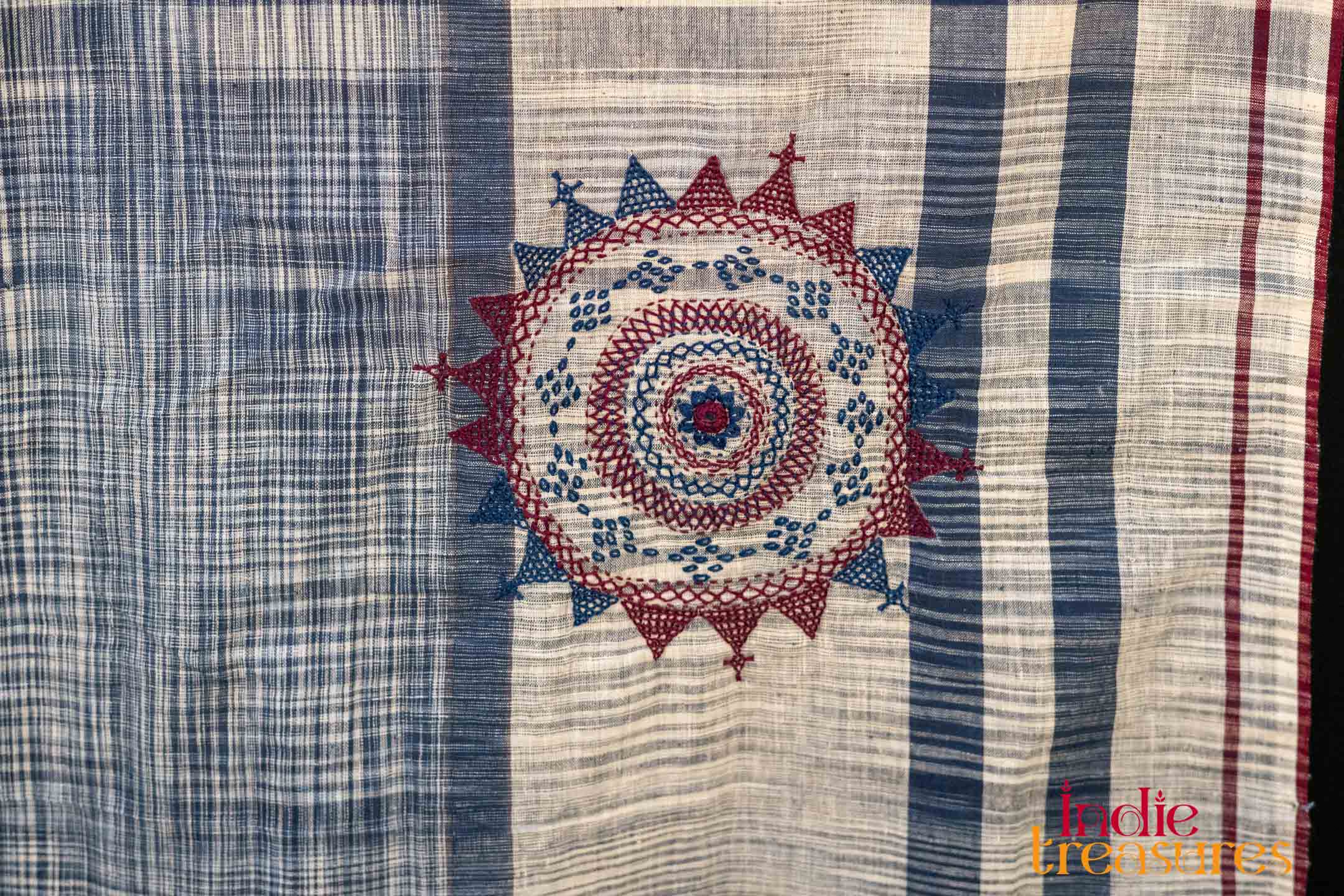 Khadi Cotton with Lambani Embroidery - Image 3