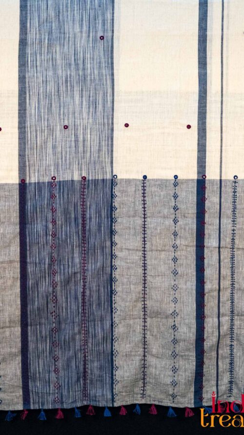 Khadi Cotton with Lambani Embroidery