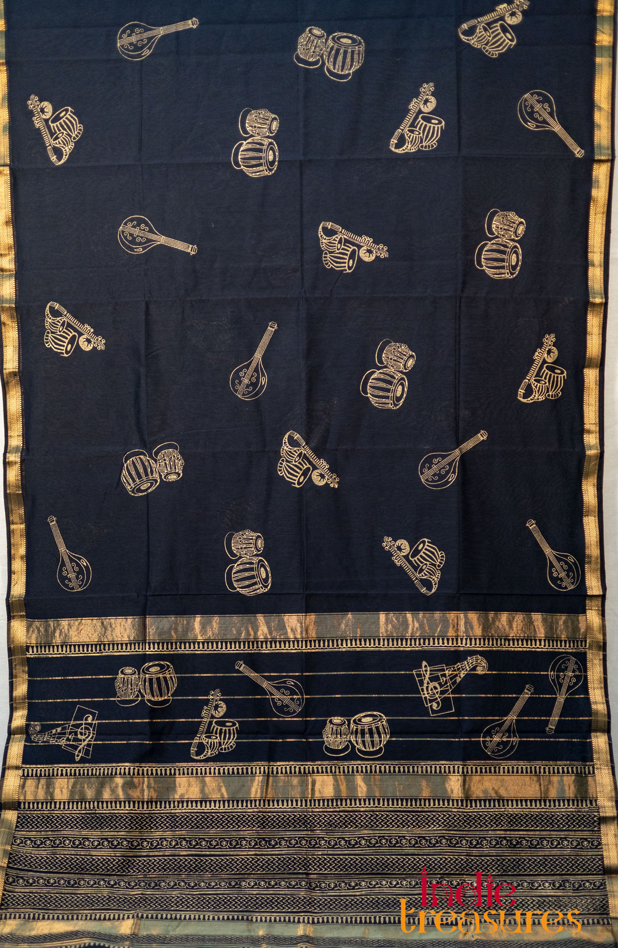Handblock Prints on Maheshwari Silk Cotton - Image 5