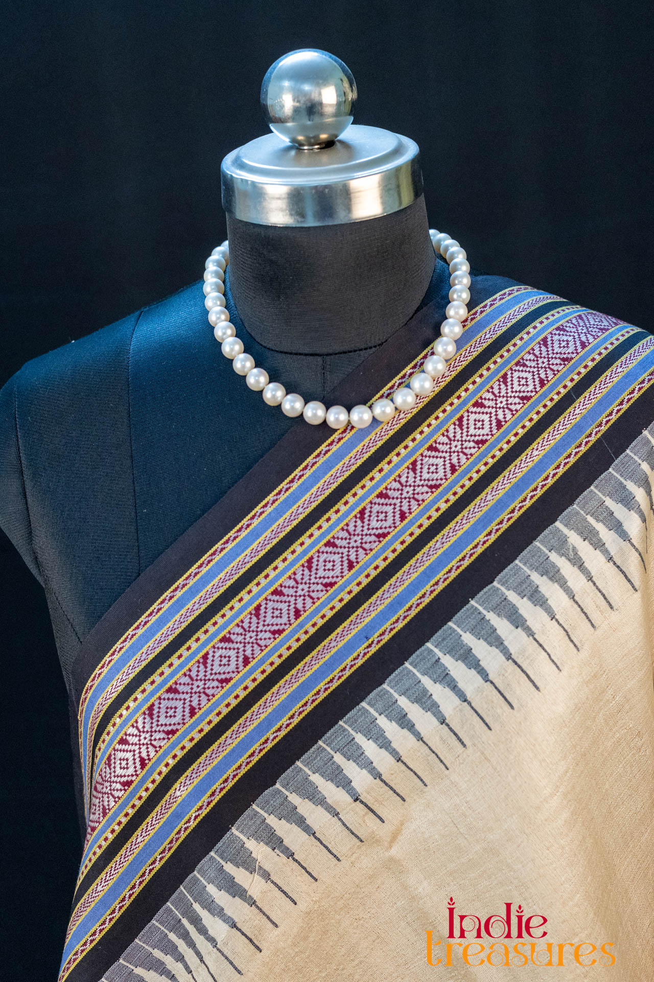 Vidarbha Karvati Kinar Saree - Image 7