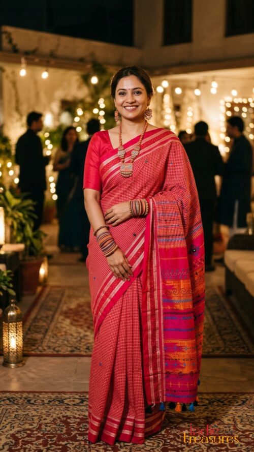 Lambani Embroidery on Ilkal Cotton