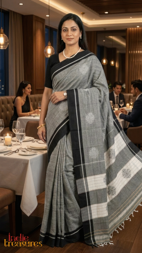 Kasuti Embroidery on Patteda Anchu